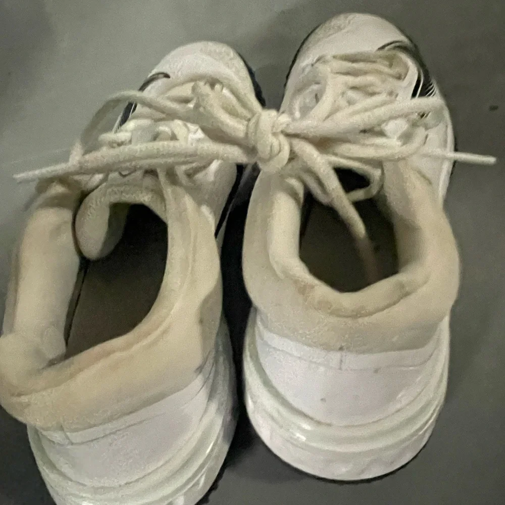 Nike White Alpha Huarache Baseball Turf Cleats Athletic Shoes Sneakers Size 9.5